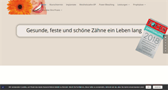 Desktop Screenshot of ihre-zahnaerzte.org